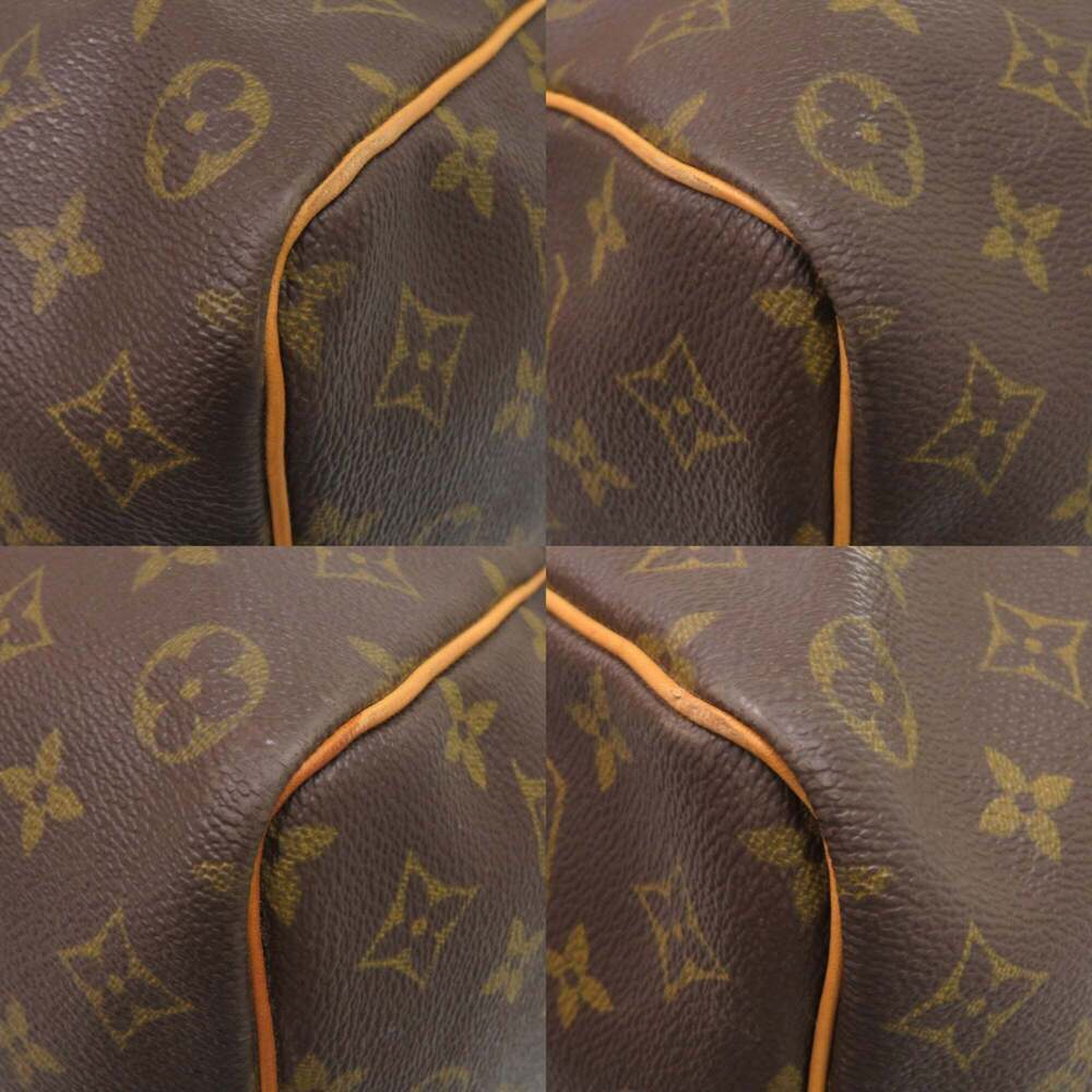 LOUIS VUITTON Brown Monogram Keepall 50 Boston Bag - Picture 4 of 10